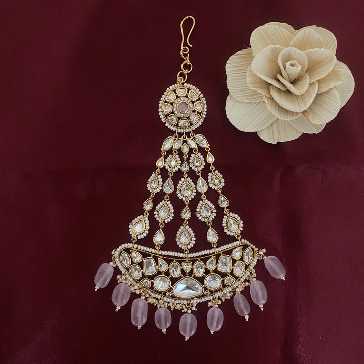 Polki Kundan Jhumar Passa