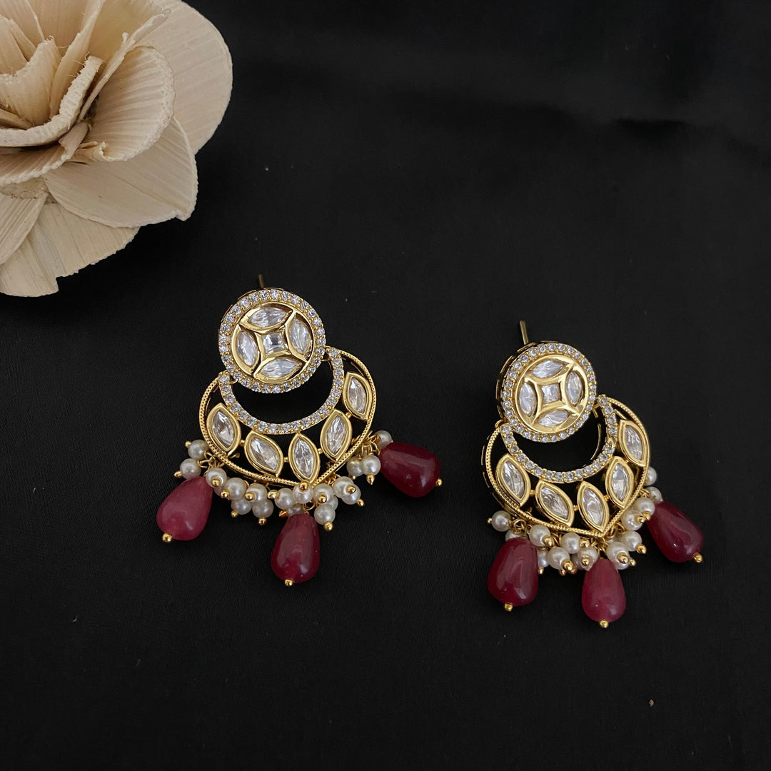 Kundan Polki Earrings
