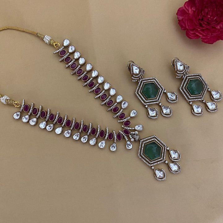 Bridal Kundan Polki Necklace Set
