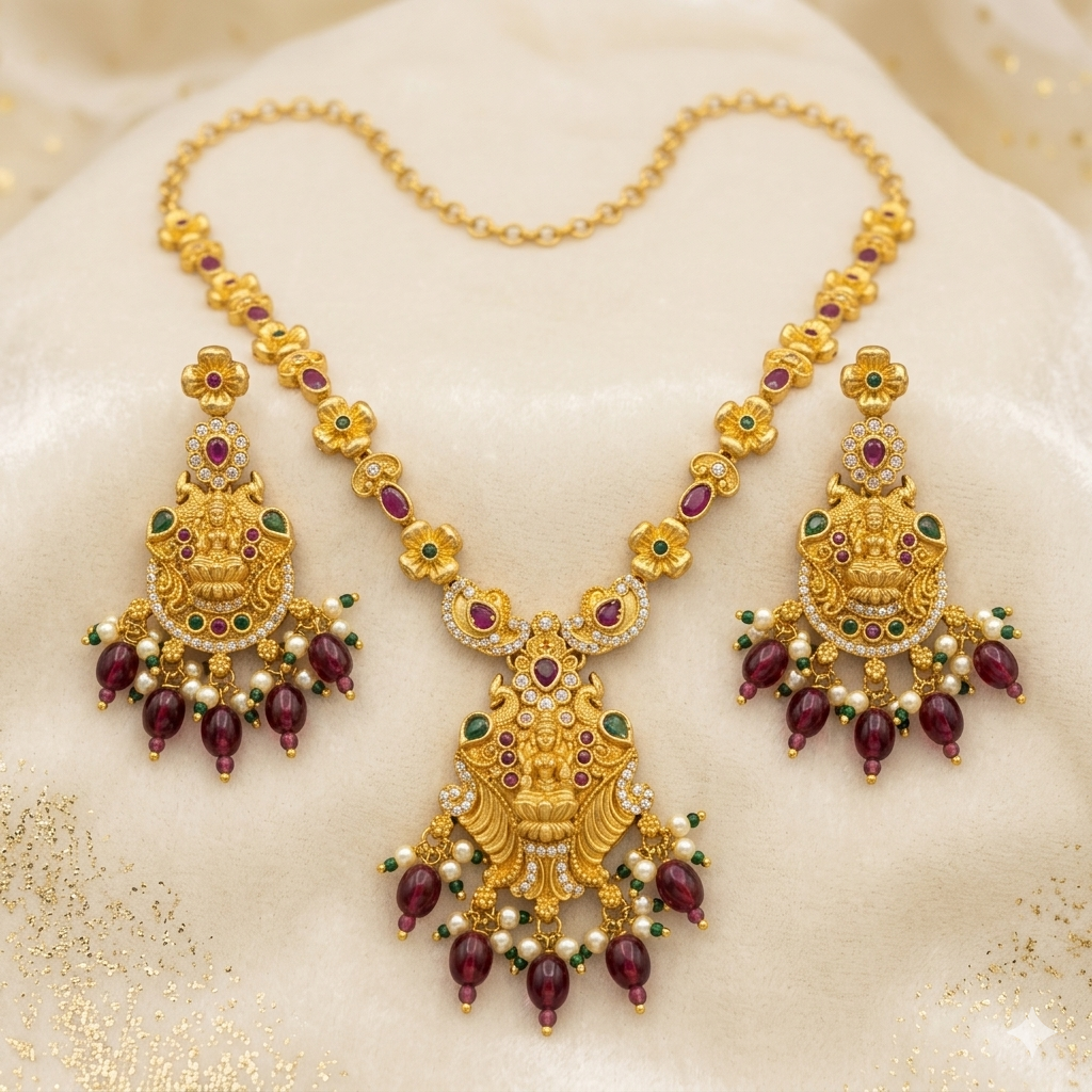 Laxmi Design Antique Necklace Set
