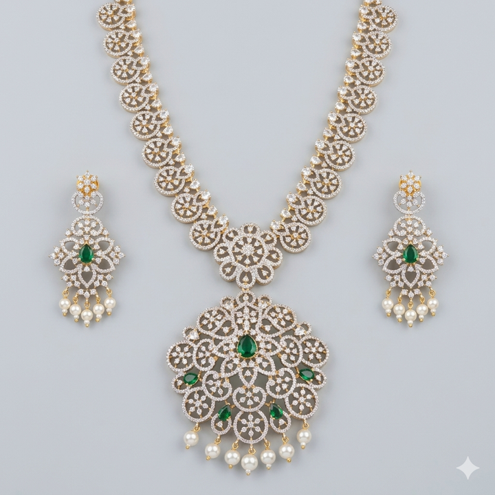 Zircon Necklace Set
