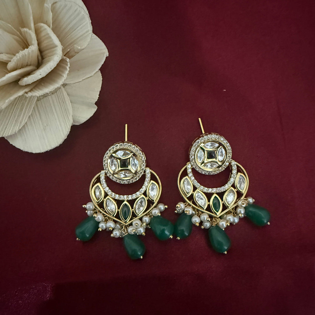 Kundan Polki Earrings