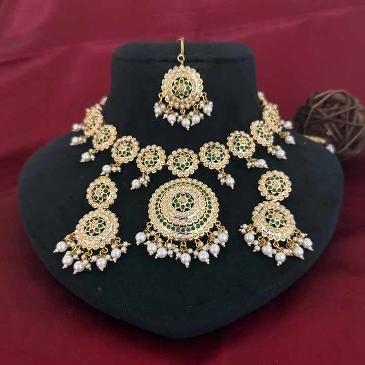 Designer Jadaau Necklace Set