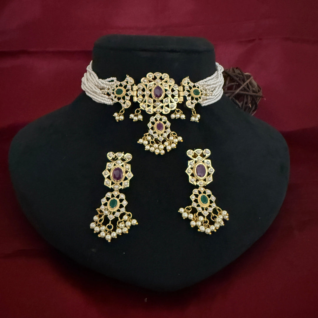 Jadau Choker Set