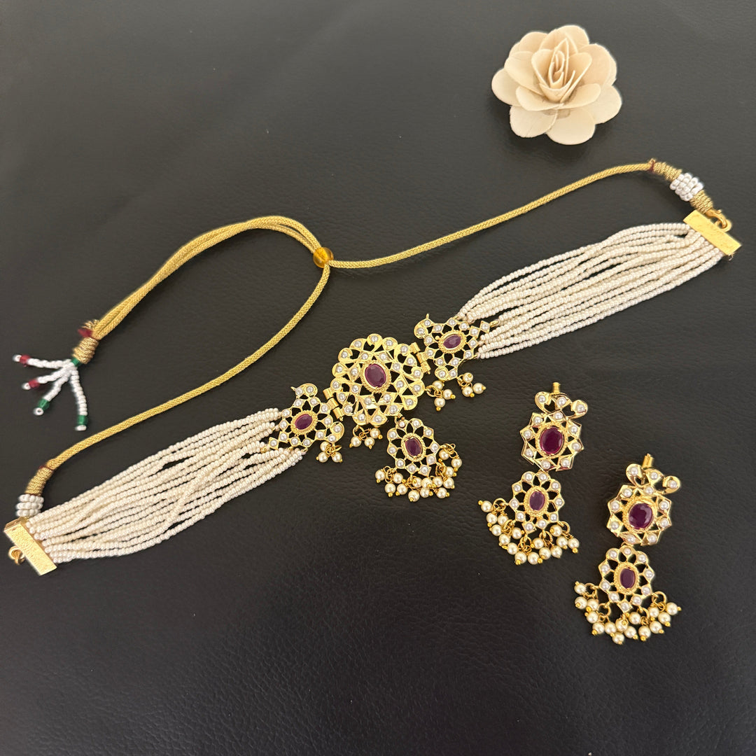Jadau Choker Set