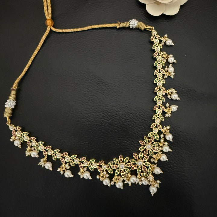 Beautiful Jadau Necklace Set