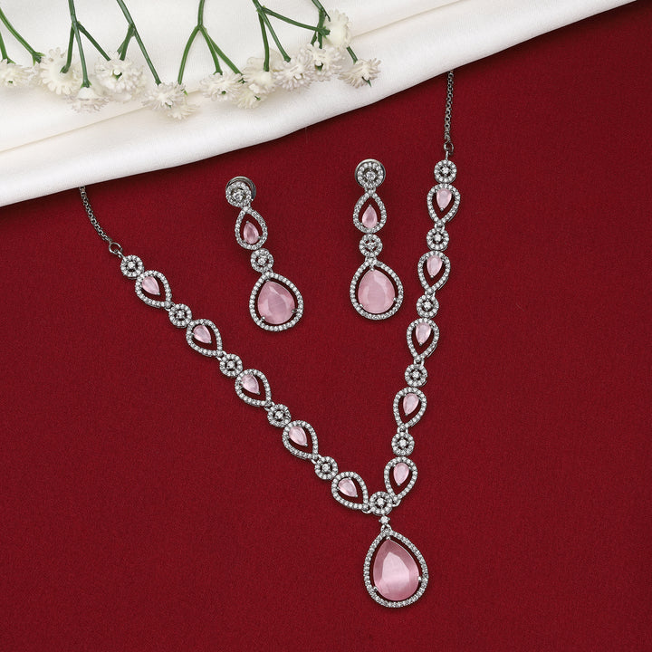 Beautiful Zircon Necklace Set