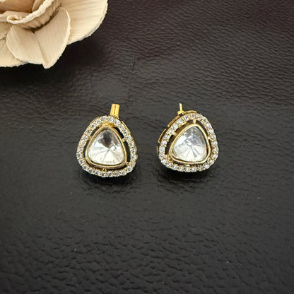 Kundan Polki Studs