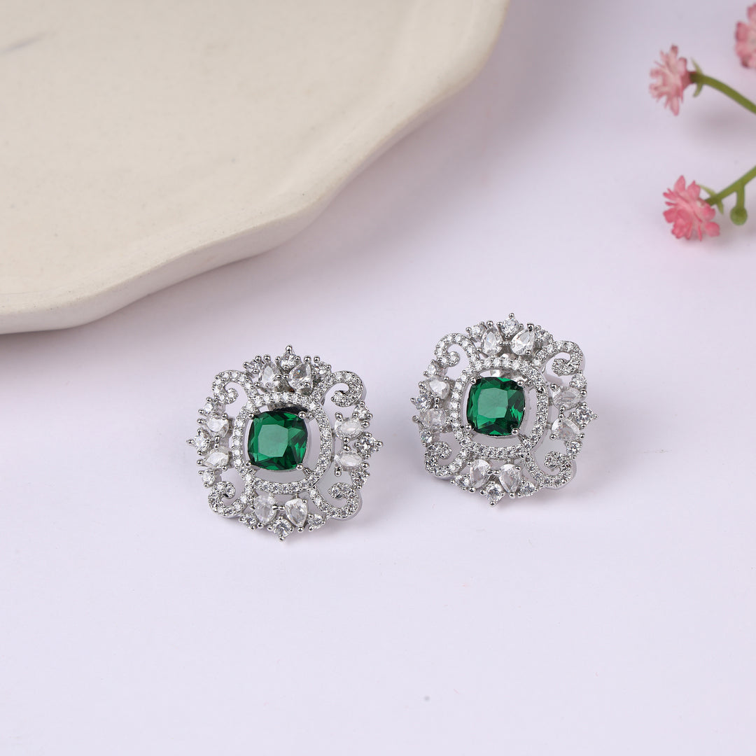 American Diamond Necklace Set