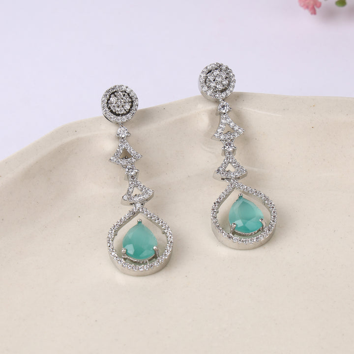 Designer Zircon Necklace Set