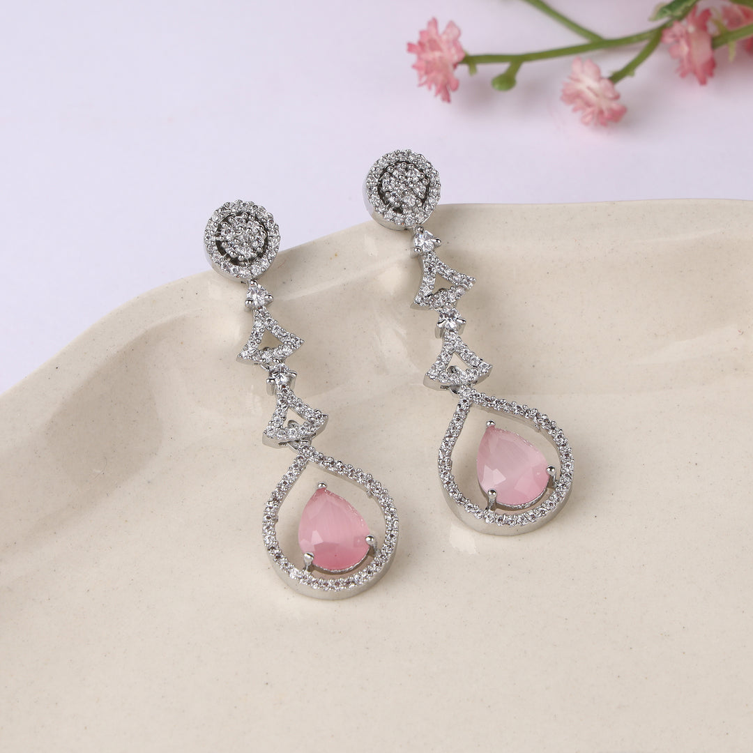 Designer Zircon Necklace Set