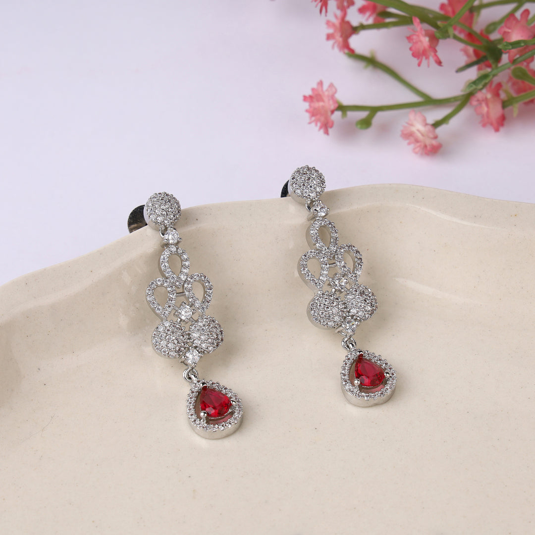 Cubic Zirconia Necklce Set