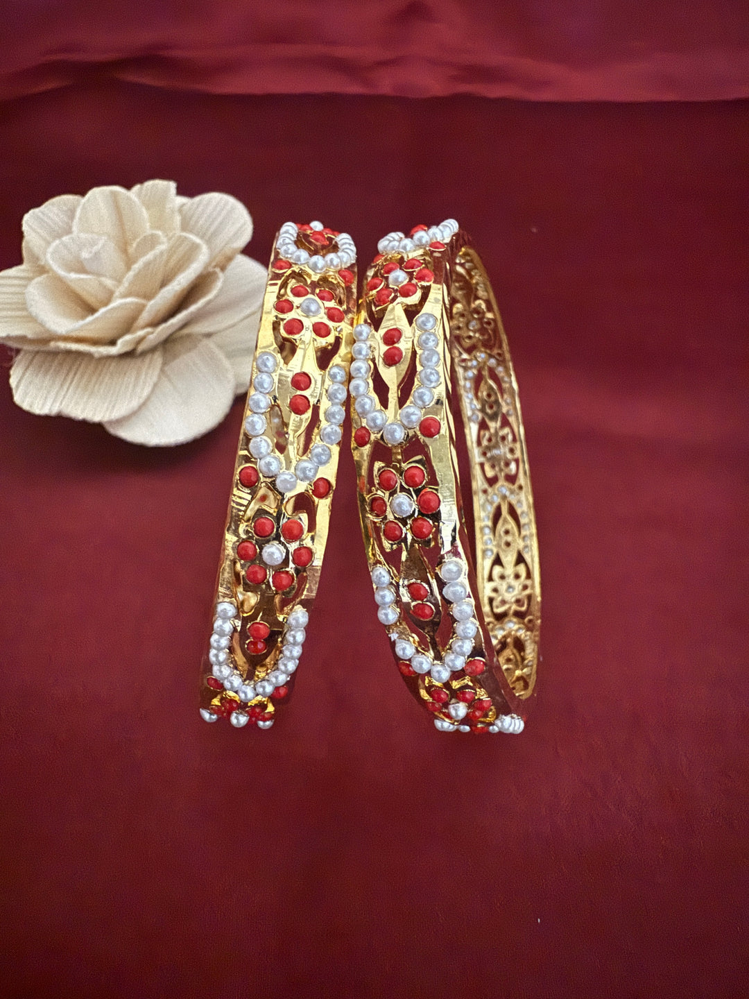 Traditional Indian Jadau Bangle