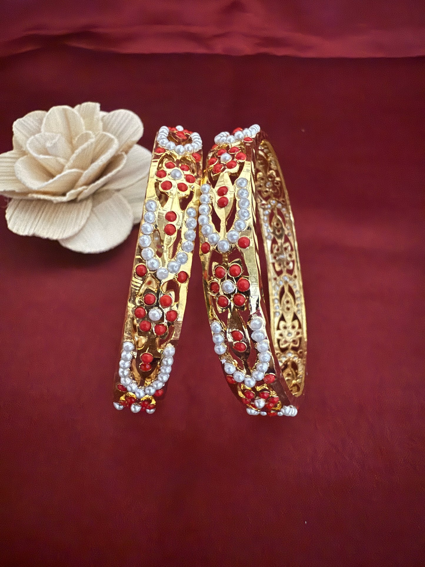 Traditional Indian Jadau Bangle