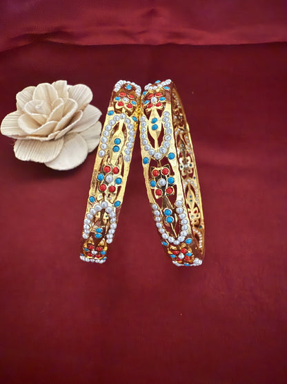 Traditional Indian Jadau Bangle