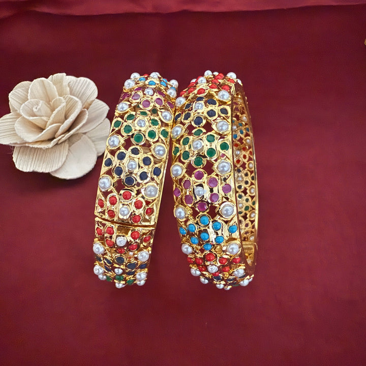 Jadau Openable Bangles