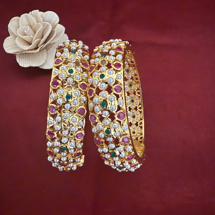 Jadau Designer Openable Bangles