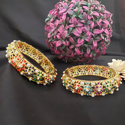 Jadau Openable Bangles