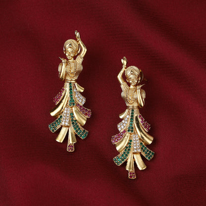 Antique Doll Earrings