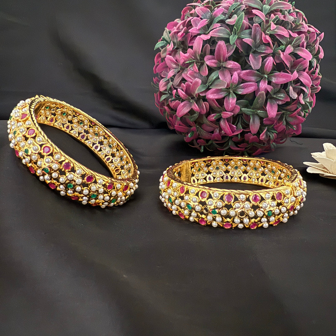Jadau Designer Openable Bangles