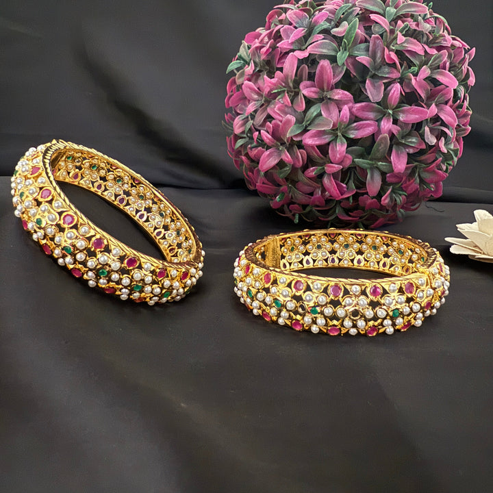 Jadau Designer Openable Bangles