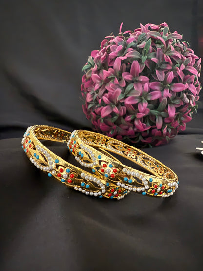 Traditional Indian Jadau Bangle