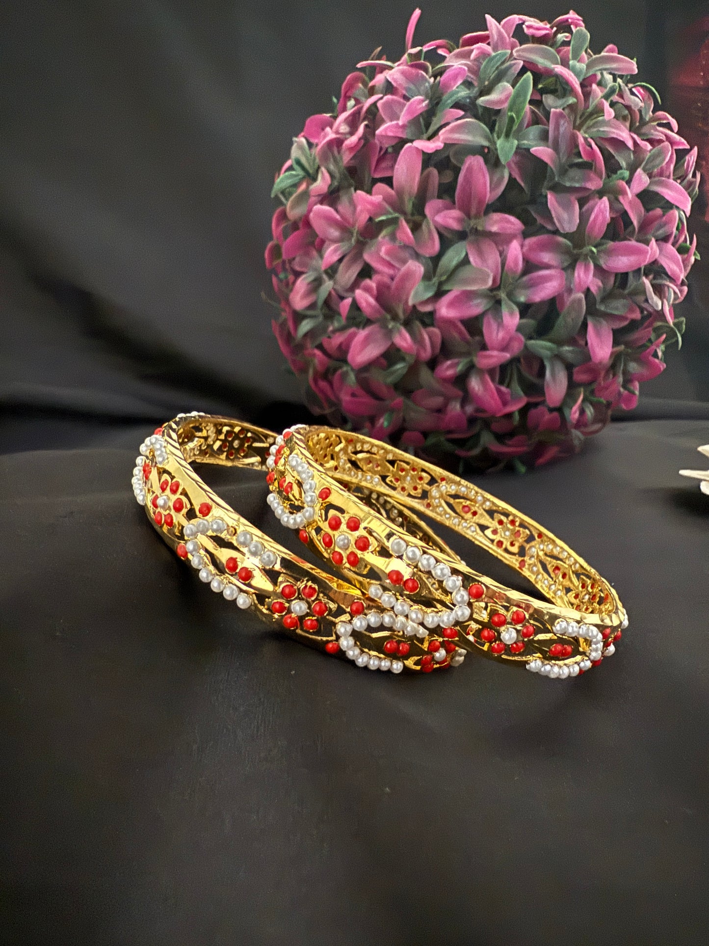 Traditional Indian Jadau Bangle