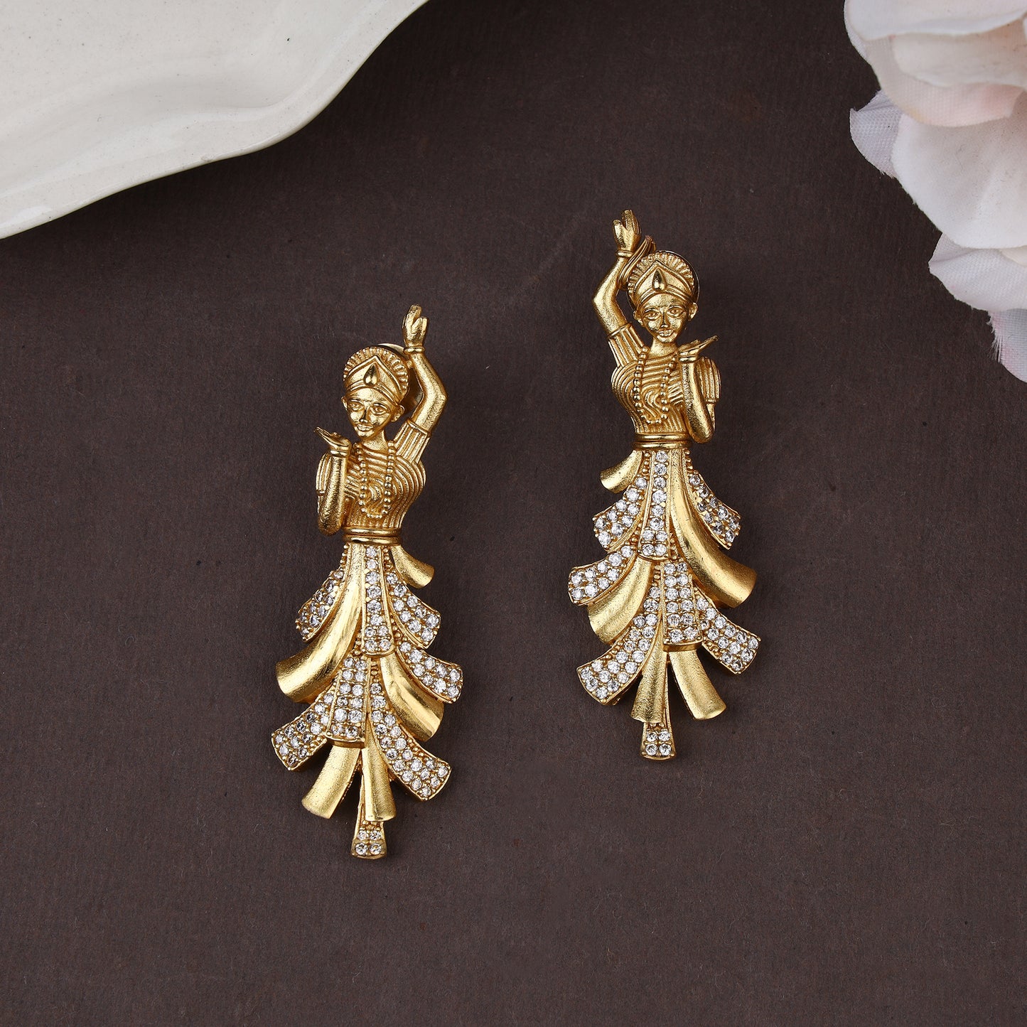 Antique Doll Earrings