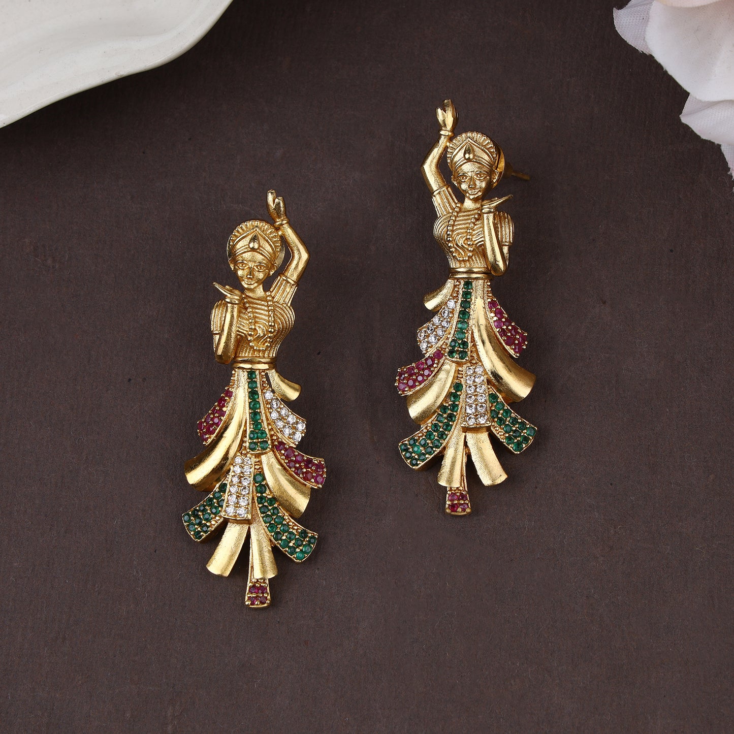 Antique Doll Earrings