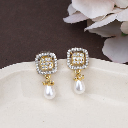 Pearl Drop Studs