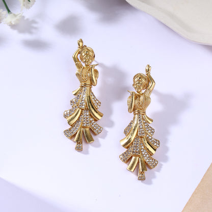 Antique Doll Earrings