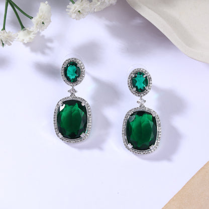 Colour Stone Designer Earrings