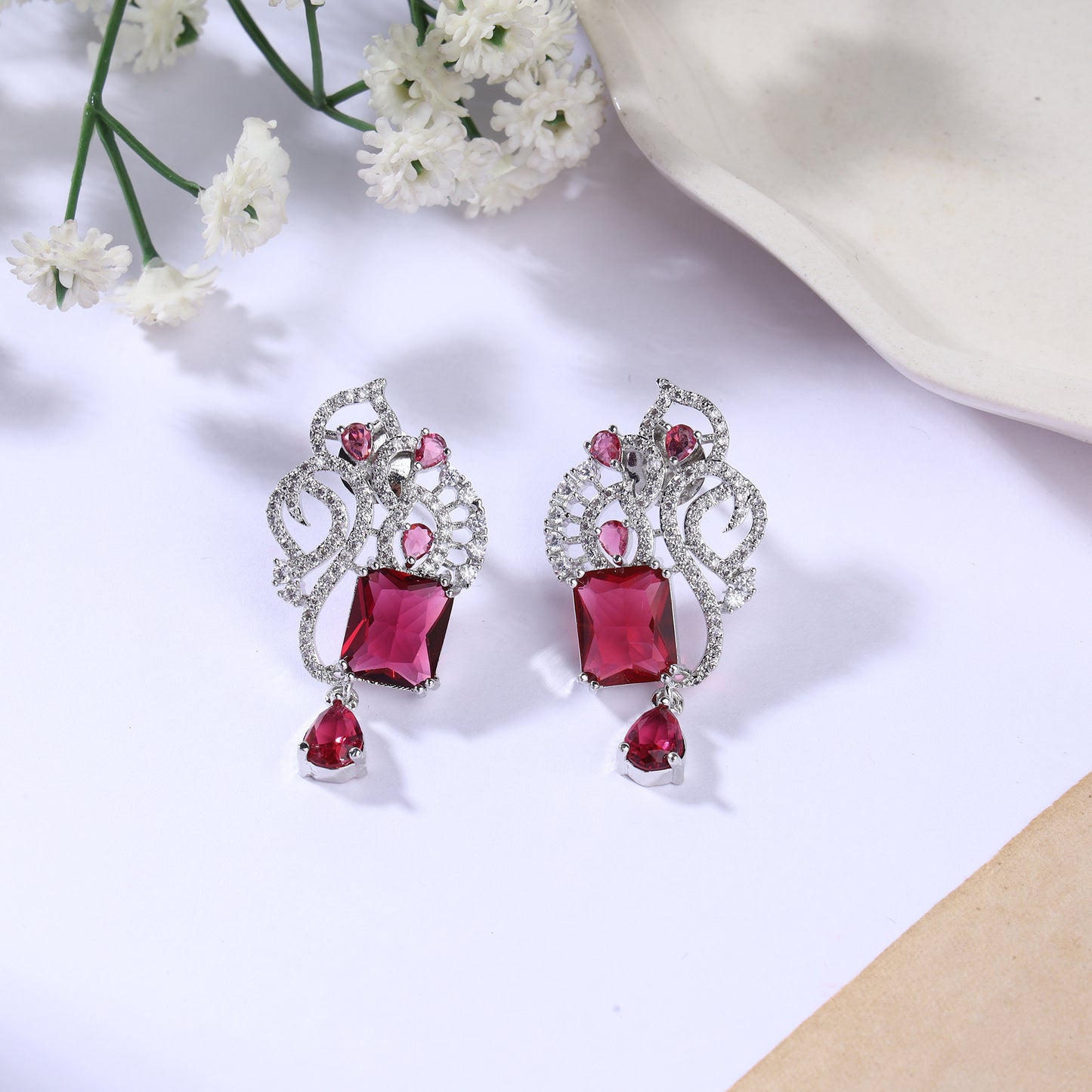 Designer Zircon Earrings