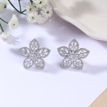 Flower Design Studs