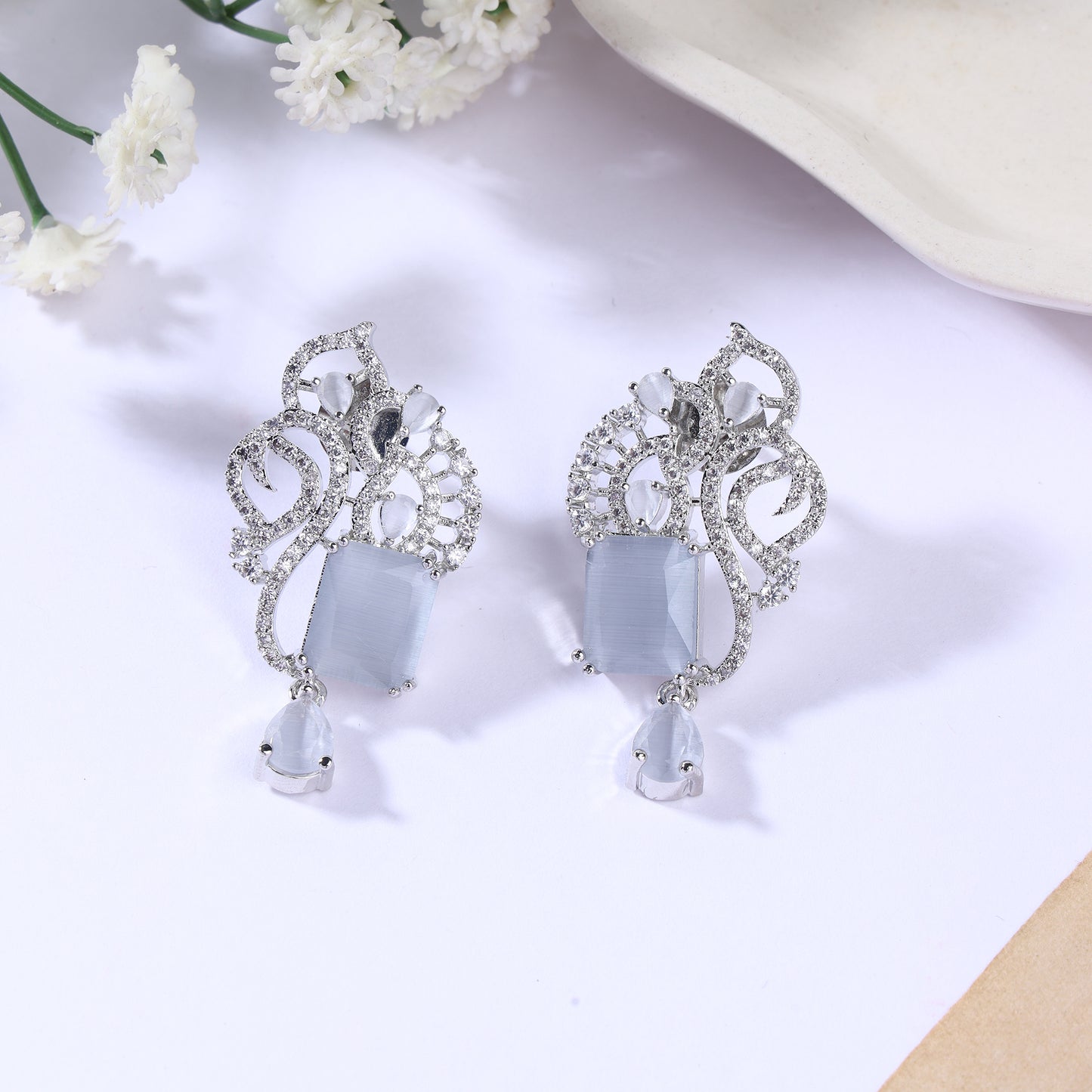 American Diamond Earrings