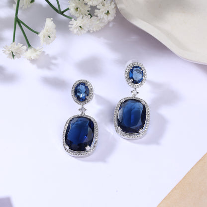 Colour Stone Designer Earrings