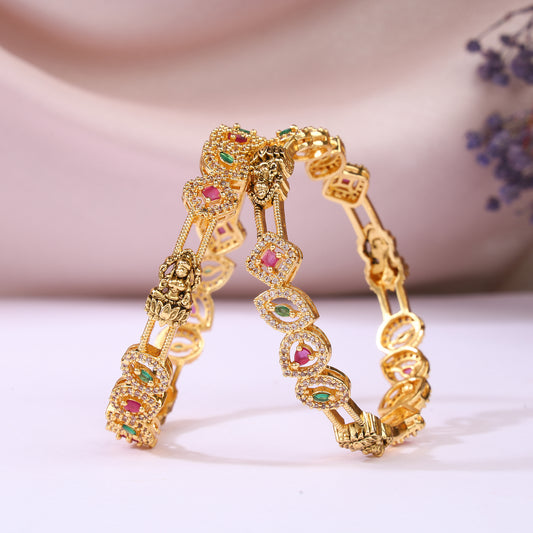 Antique Tample Bangle Set