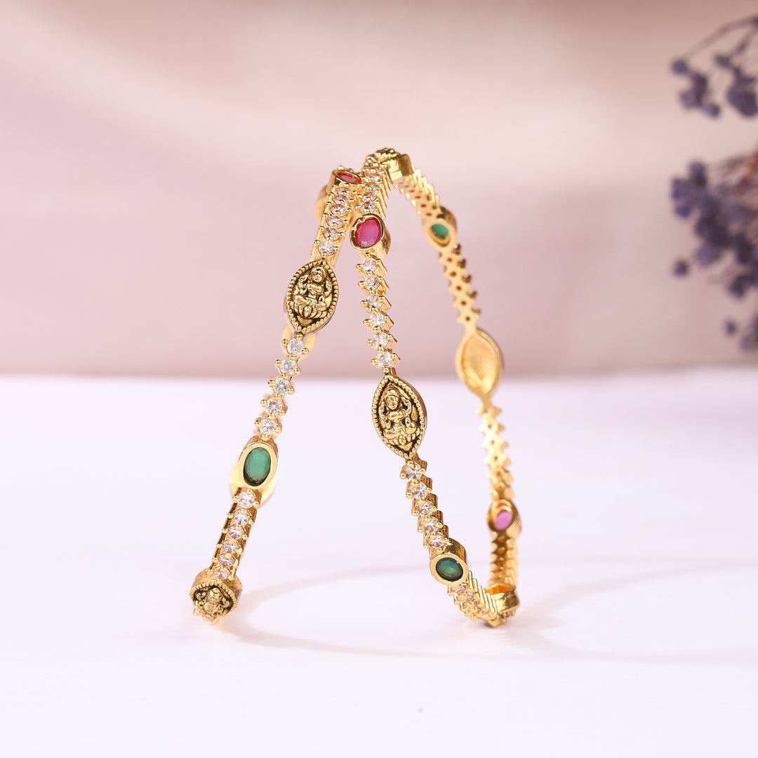 Beautiful Matte Finish Bangle Set