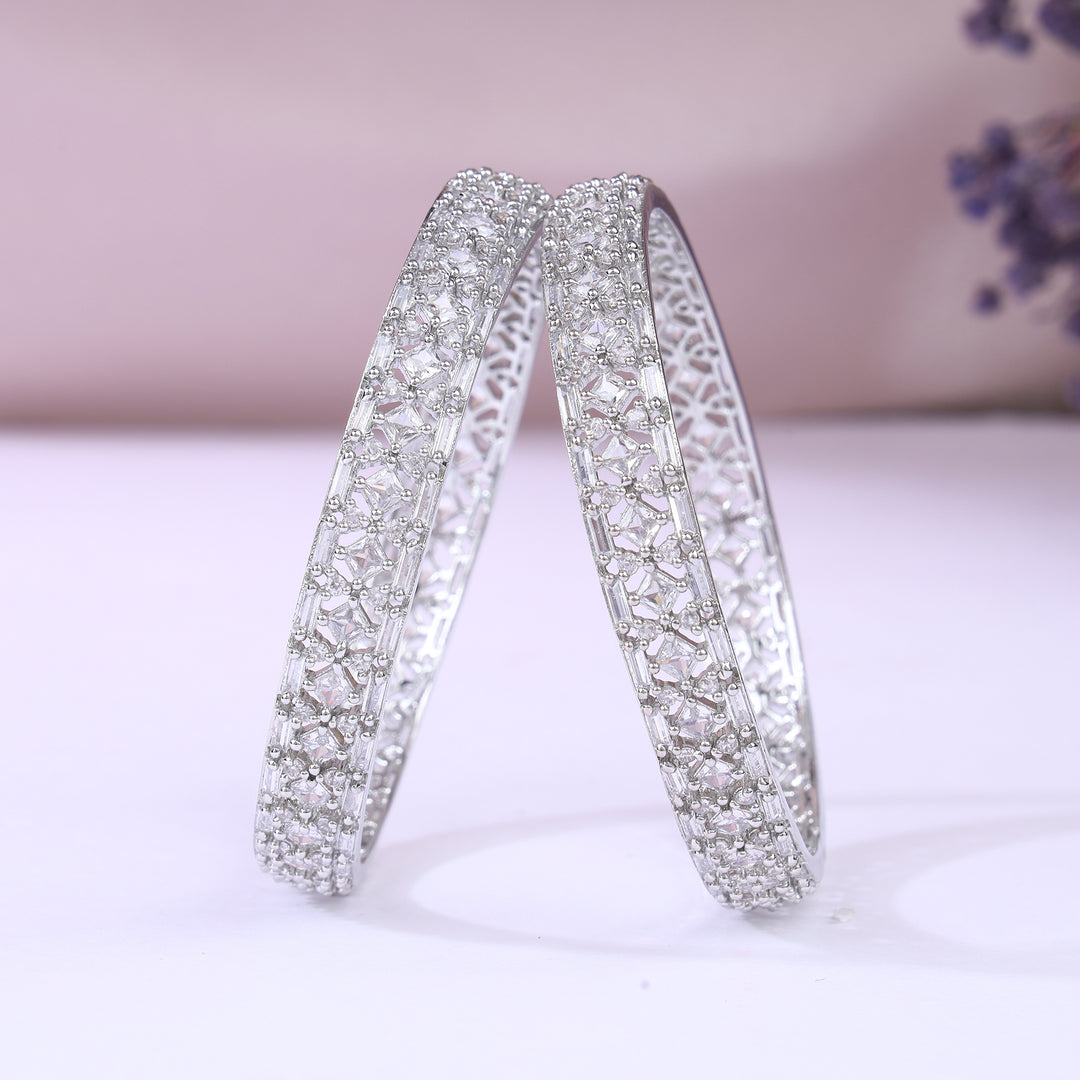Zircon Bangle Set