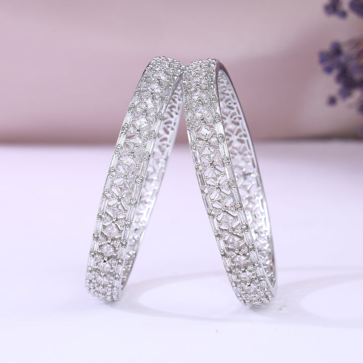 Zircon Bangle Set