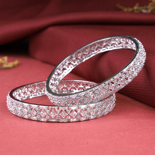 Zircon Bangle Set