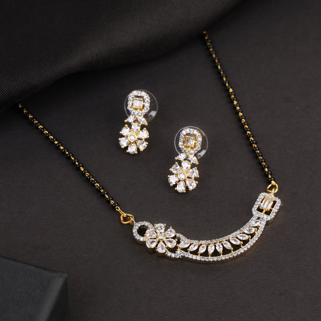 Stylish Zircon Mangalsutra