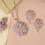 Sunflower Design Exclusive Pendant Set