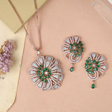 Sunflower Design Exclusive Pendant Set