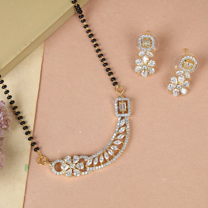 Stylish Zircon Mangalsutra
