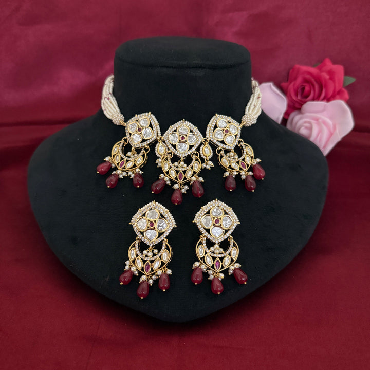 Kundan Polki Choker Set