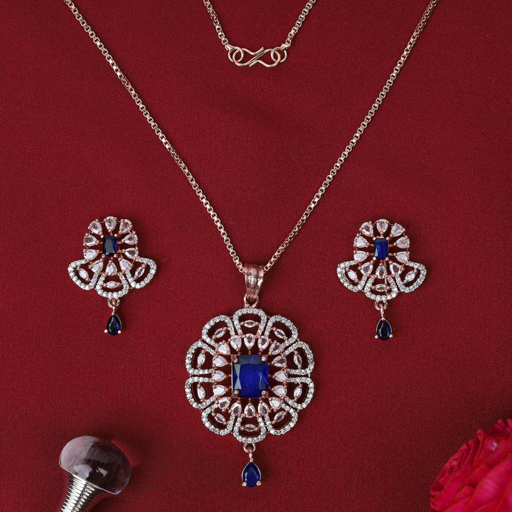Zircon Pendant Set