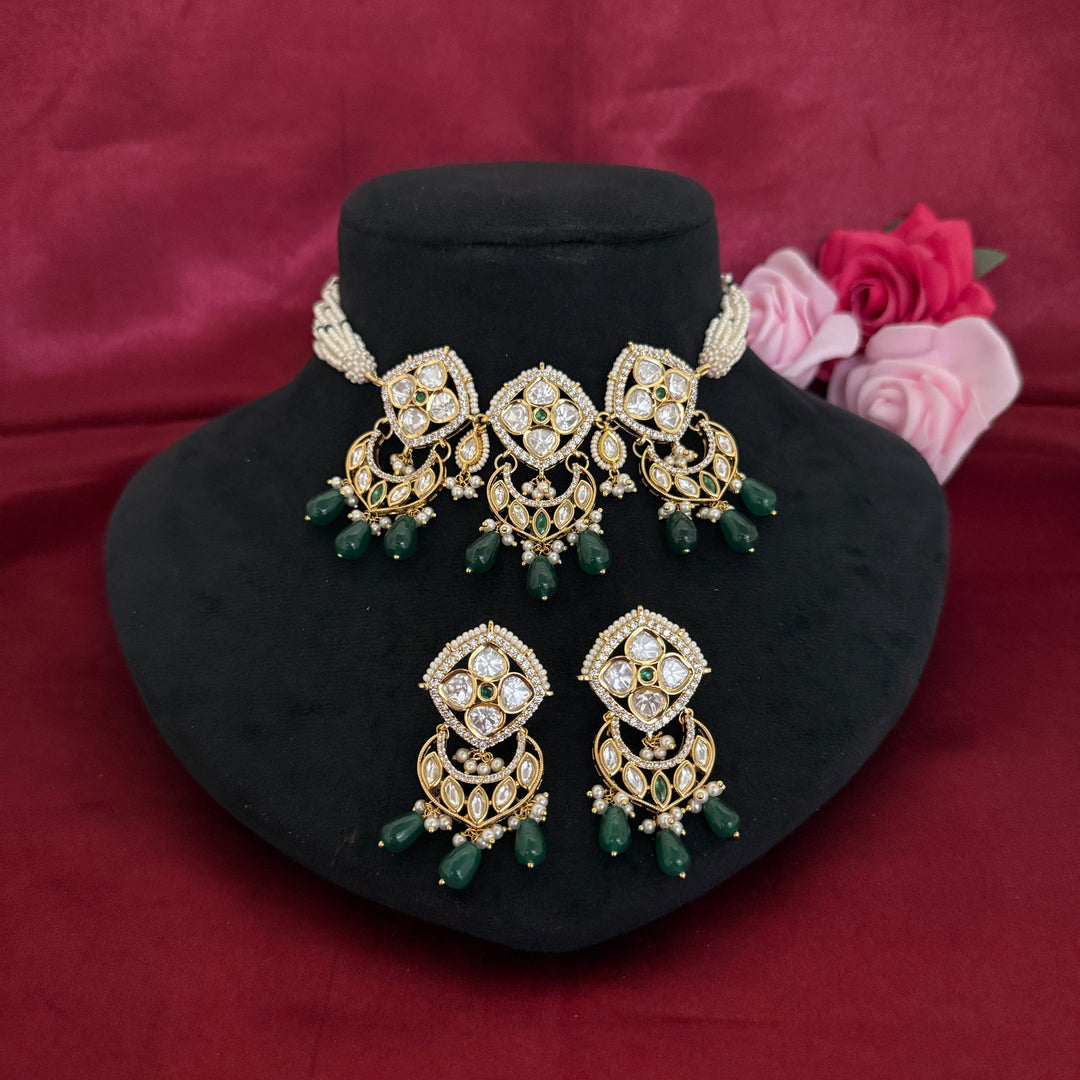 Kundan Polki Choker Set
