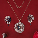 Sunflower Design Exclusive Pendant Set