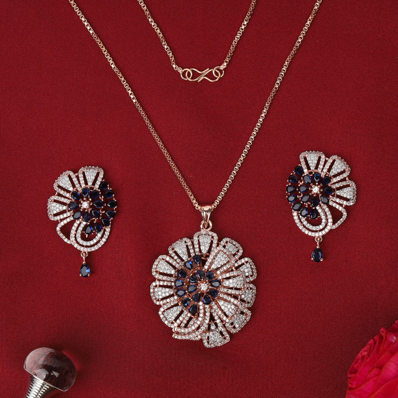 Sunflower Design Exclusive Pendant Set